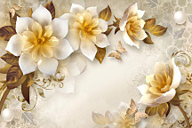Obraz Glamour kvety 1811